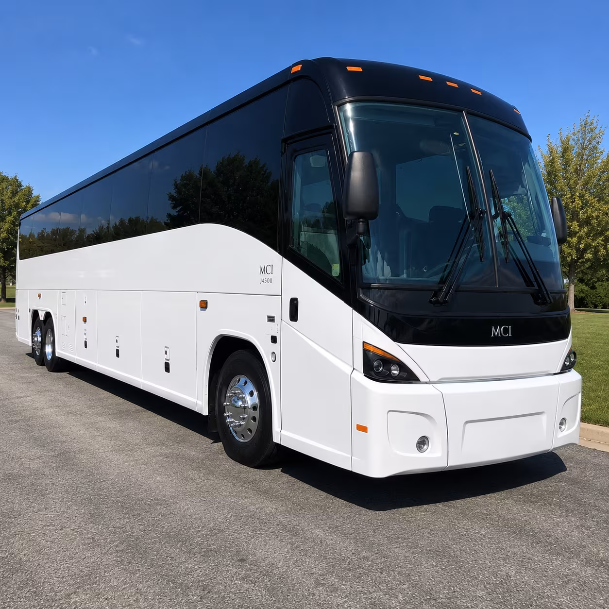 bus rentals for corporate and group flights out of stonecrest
