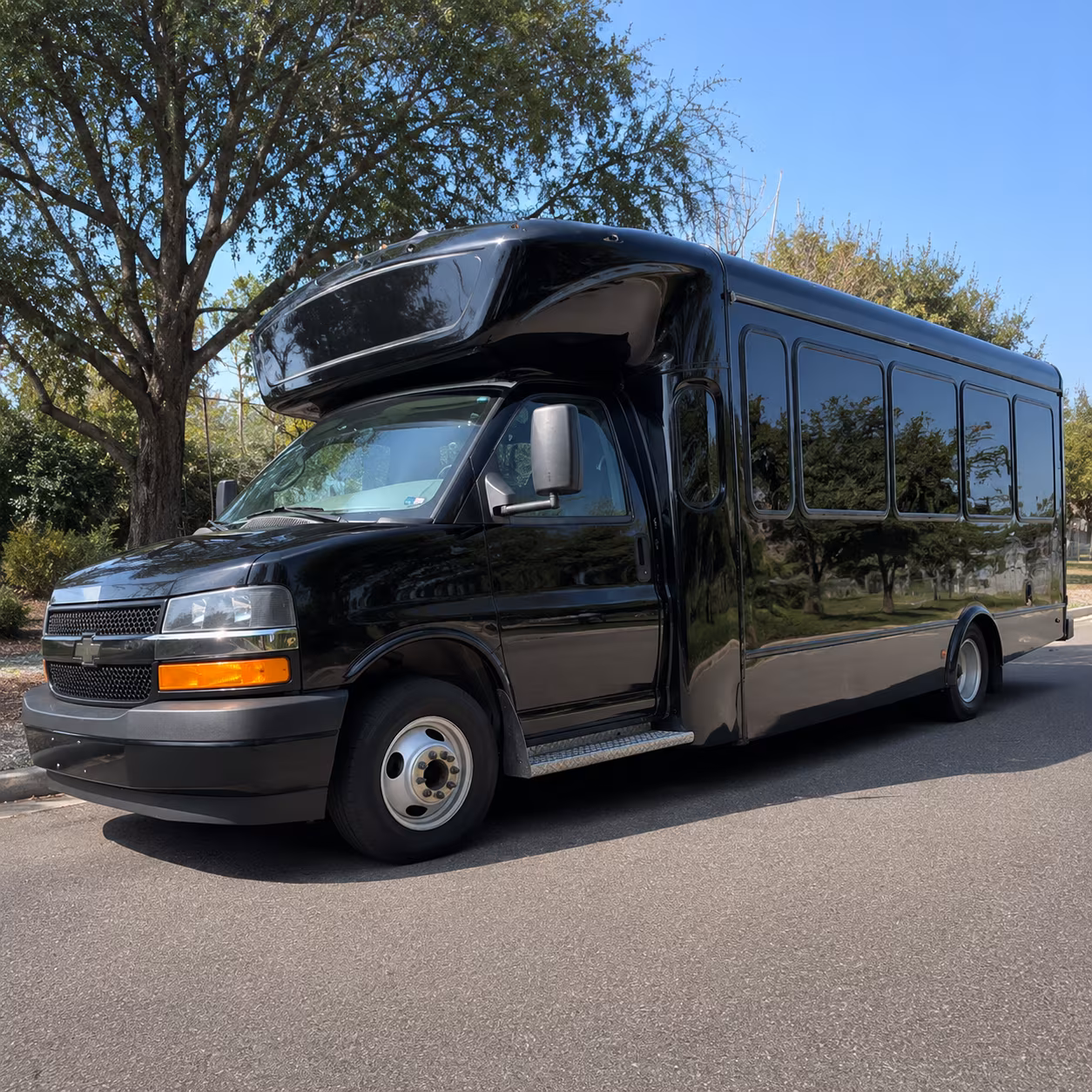 stonecrest party bus booking step 1